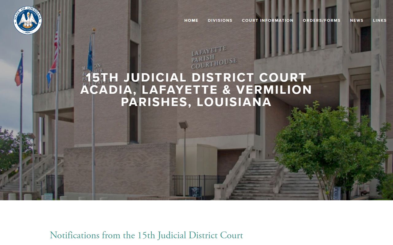 Acadia Parish DUI records 15th judicial district court