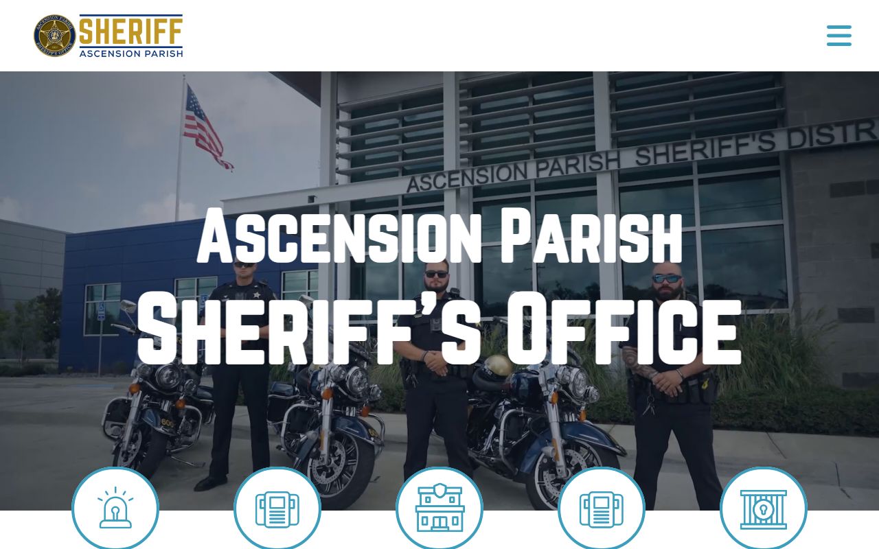 Ascension Parish DUI records sheriff's office