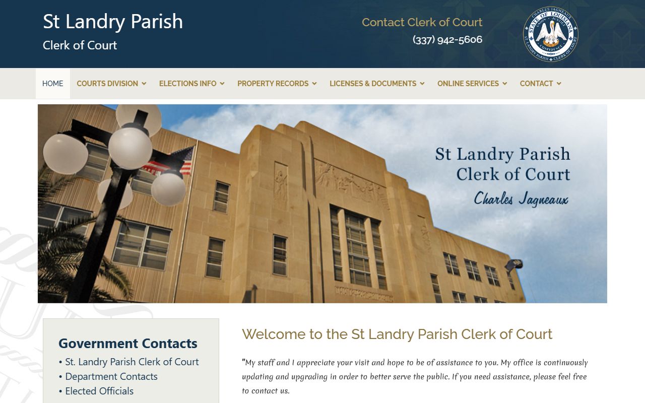 St. Landry Parish DUI records